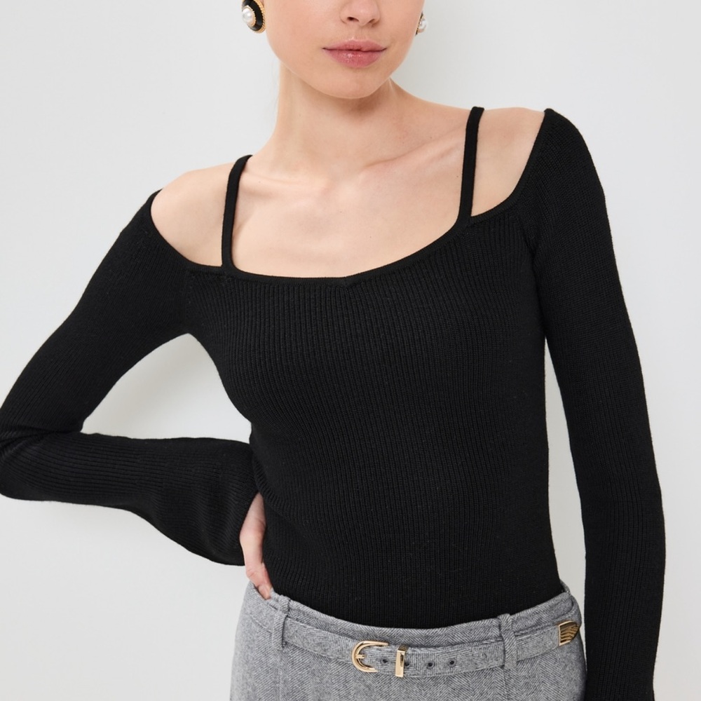 Reformation Romey Regenerative Merino Wool Sweater